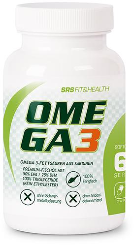 SRS Omega 3, 60 Kapseln Hochwertig Mineralien SRS Omega 3, 60 Kapseln Hochwertig Mineralien