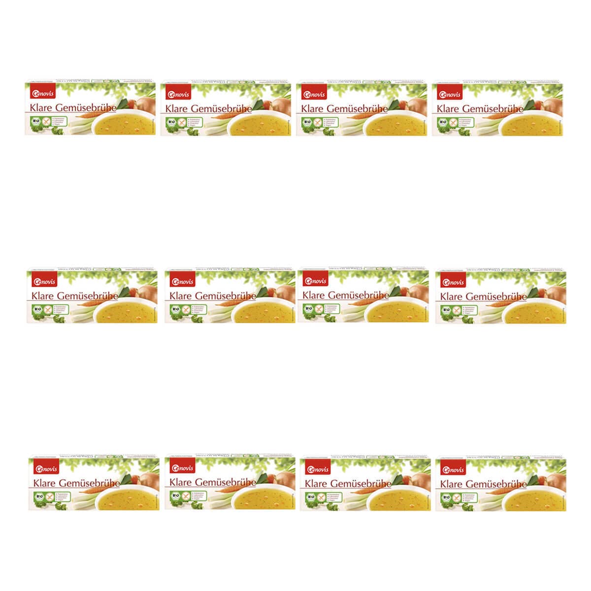 Cenovis - Klare Gemüsebrühe bio (4x126g)
