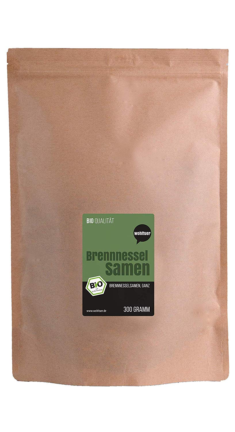 Wohltuer Bio Brennnesselsamen ganz 300g Wohltuer Bio Brennnesselsamen ganz 300g