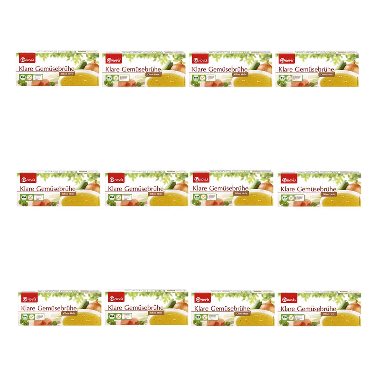 Cenovis - Klare Gemüsebrühe hefefrei  12x126g Cenovis - Klare Gemüsebrühe hefefrei  12x126g