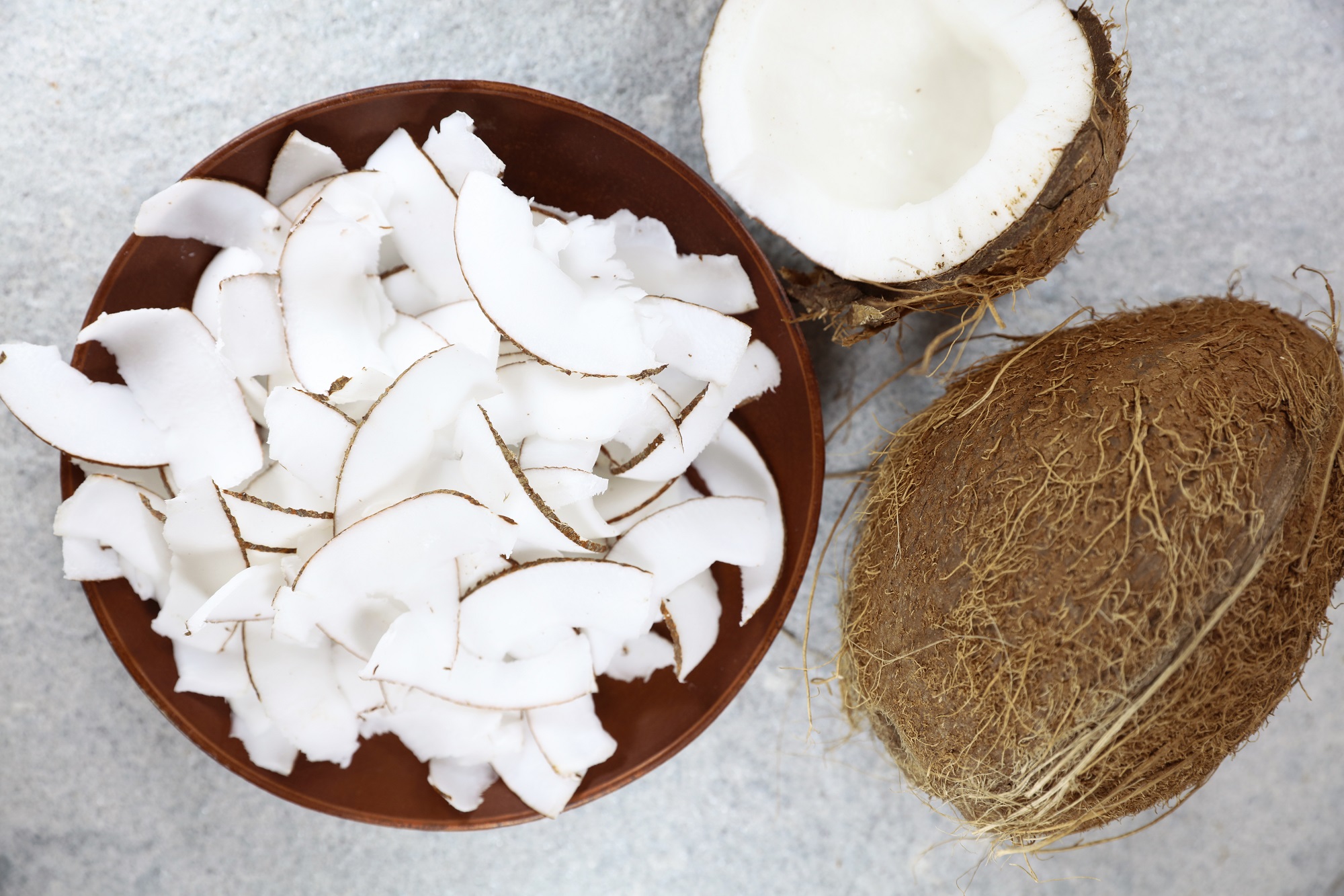 Kokoschips natur - Kokos-Chips - 1 kg Beutel von Tasty Pott   Kokoschips natur - Kokos-Chips - 1 kg Beutel von Tasty Pott