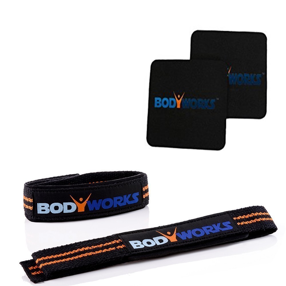 Zughilfen Set mit Griffpolster von Bodyworks Zughilfen Set mit Griffpolster von Bodyworks