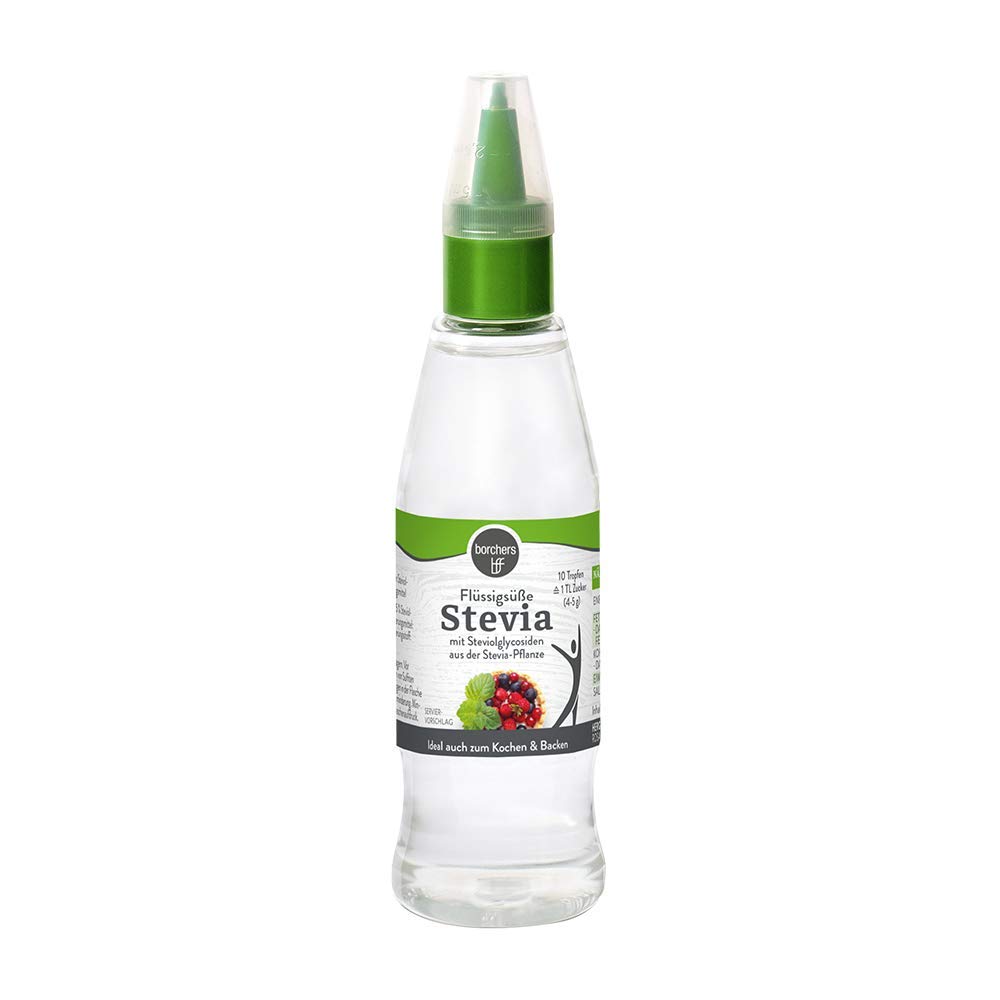Borchers Stevia Flüssigsüße Alternative zu Zucker 125ml Borchers Stevia Flüssigsüße Alternative zu Zucker 125ml