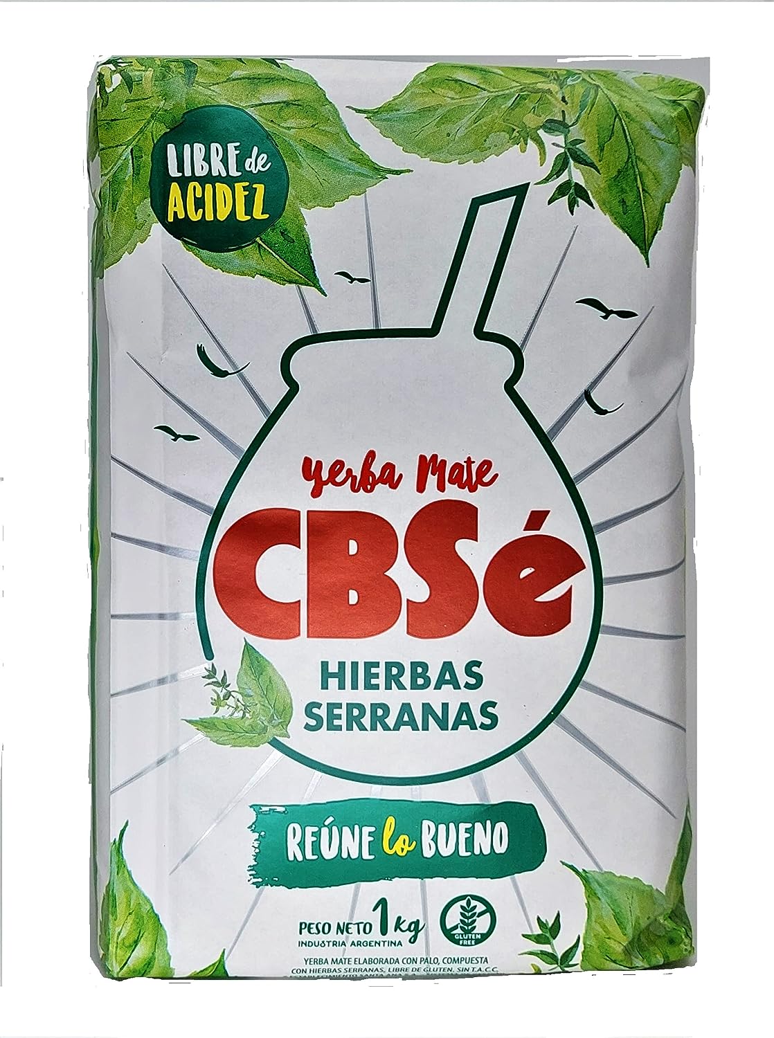 CBSé - Hierbas Serranas - Mate Tee aus Argentinien 1kg CBSé - Hierbas Serranas - Mate Tee aus Argentinien 1kg