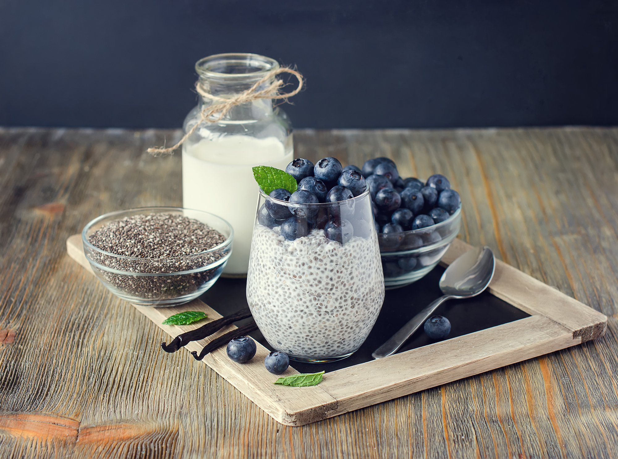 Chiasamen - Superfood Chia-Samen - 1kg Beutel Tasty Pott