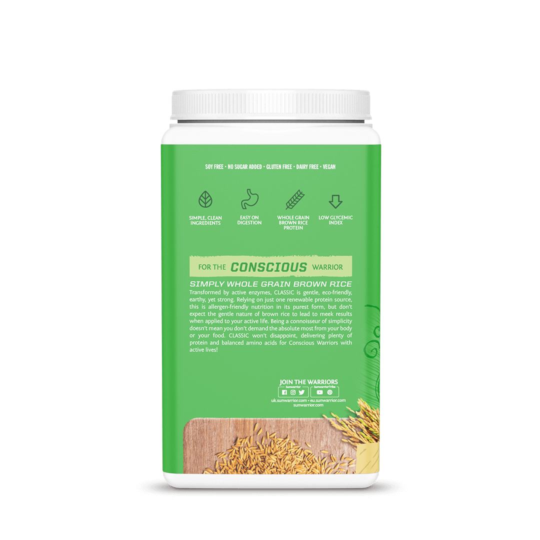 Sunwarrior natürliches Reisprotein - 750g Sunwarrior natürliches Reisprotein - 750g