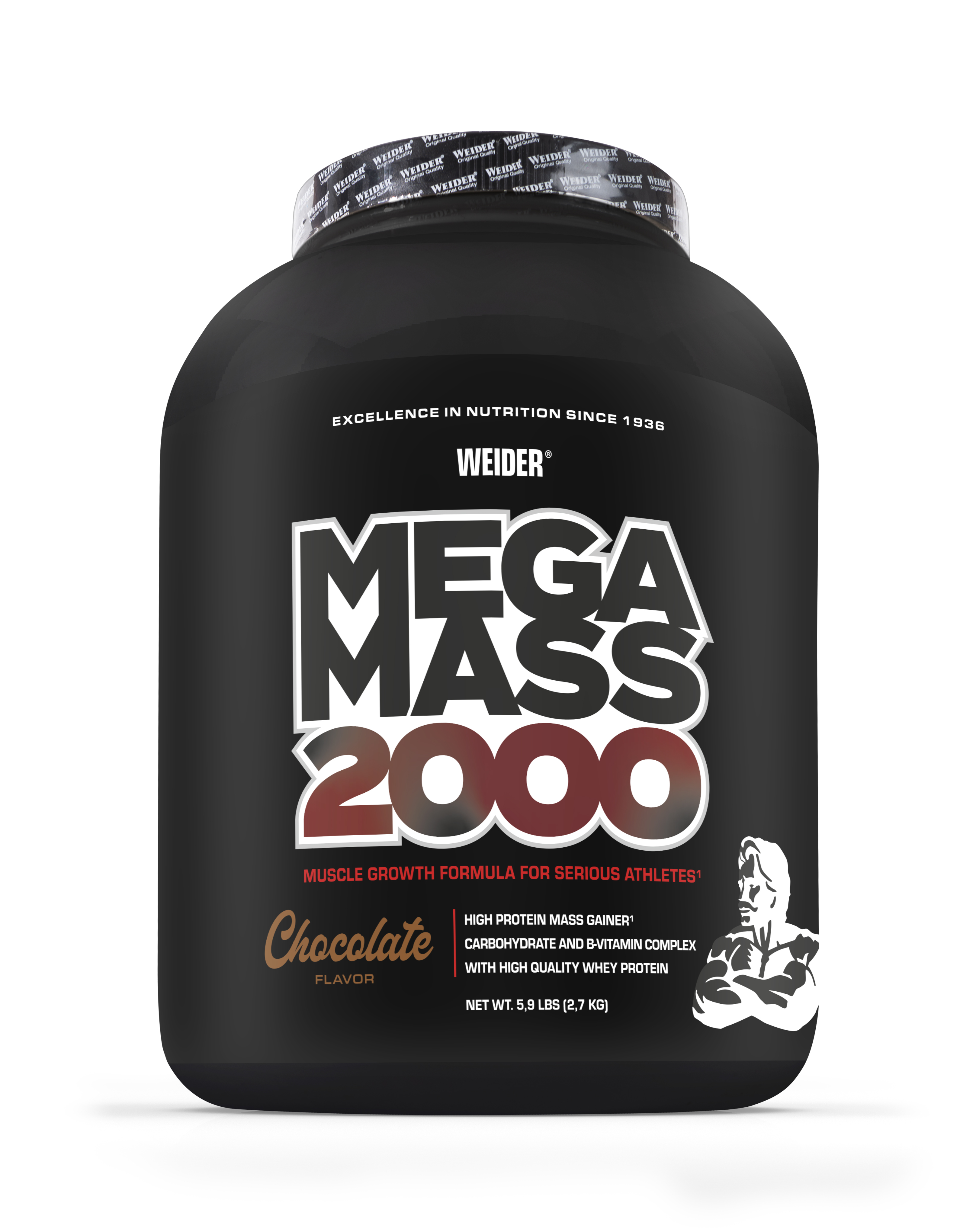 WEIDER Mega Mass 2000  2,7kg WEIDER Mega Mass 2000  2,7kg