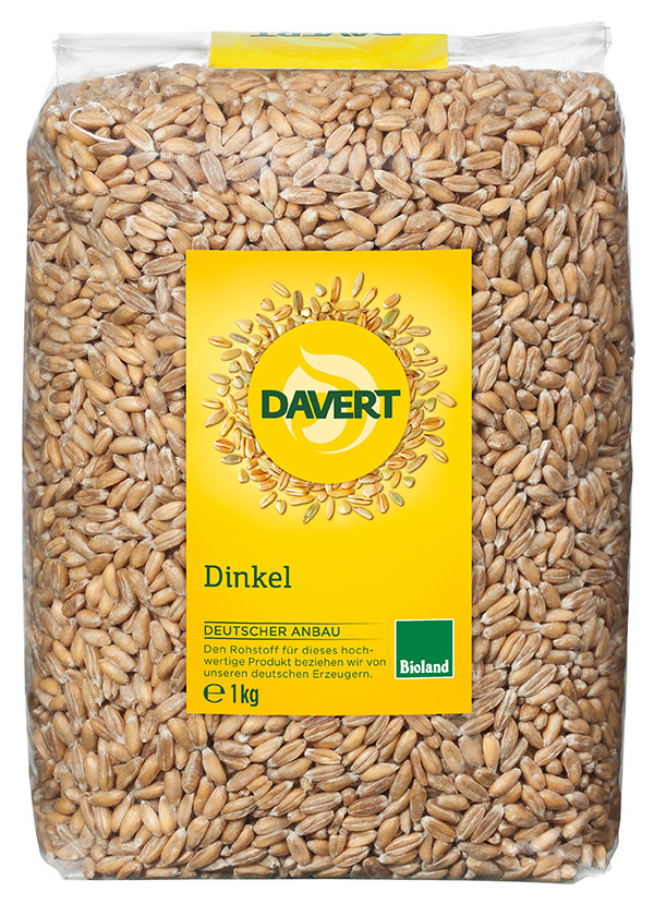 Davert Dinkel So nah, so gut, 4x 1kg Bio Davert Dinkel So nah, so gut, 4x 1kg Bio