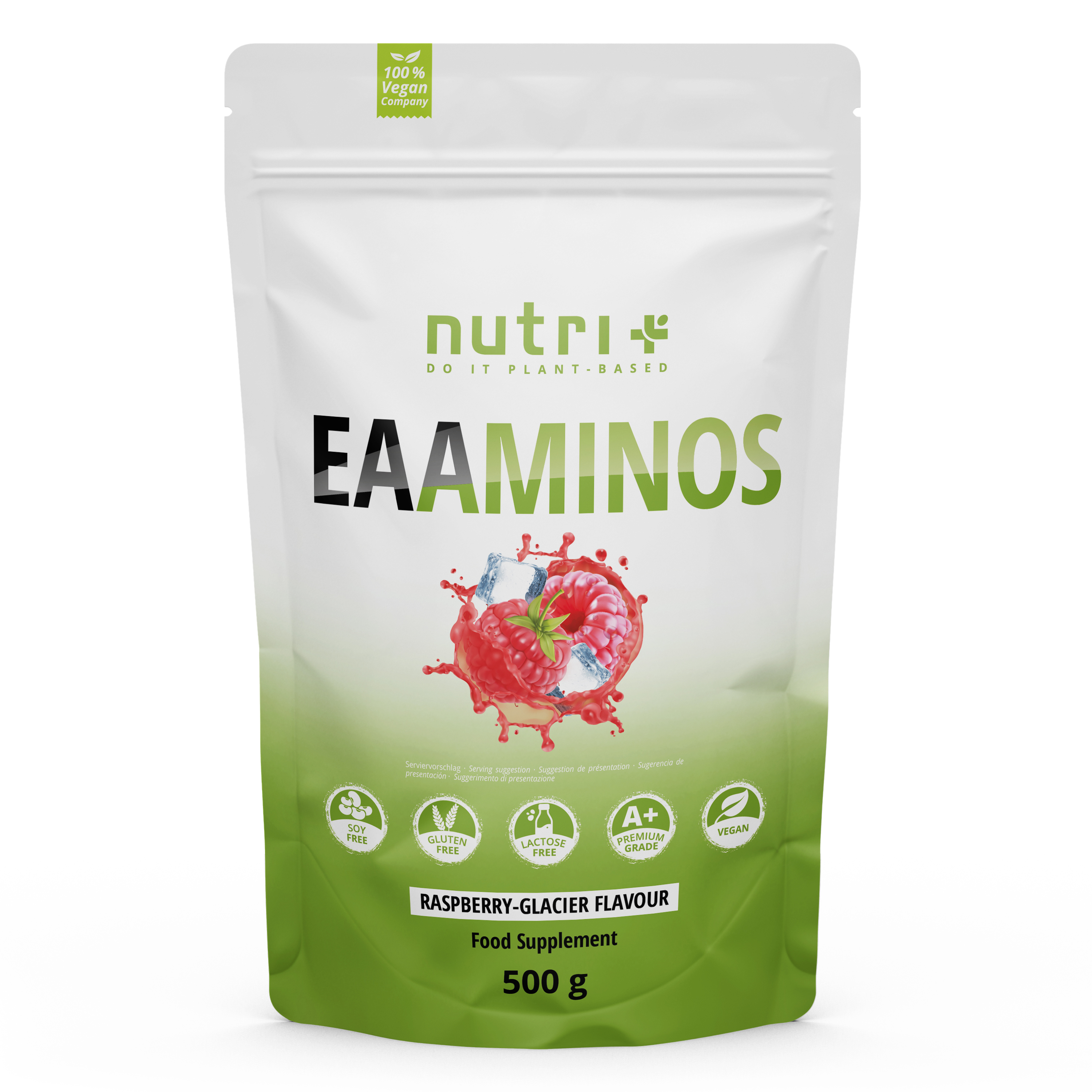 Nutri+ EAA Hochdosierte Aminosäuren  500g Nutri+ EAA Hochdosierte Aminosäuren  500g