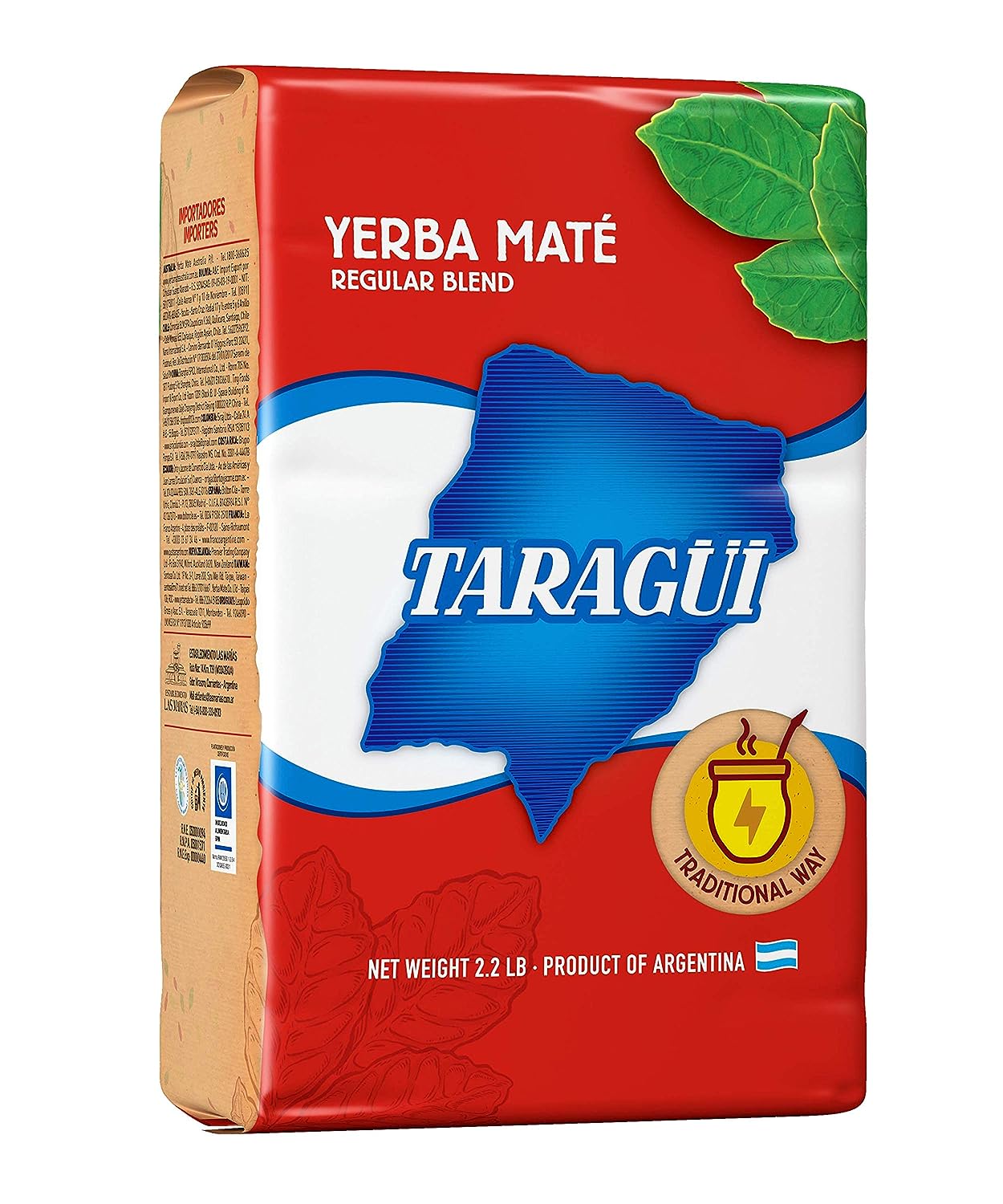 Taragui - Mate Tee aus Argentinien Yerba Mate 3x500g