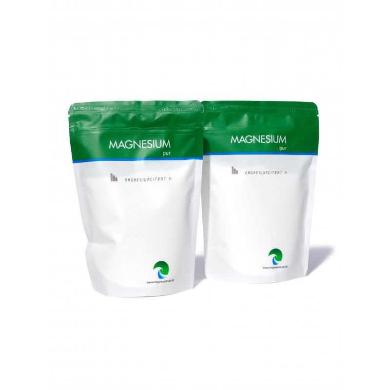 Magnesium Pur Magnesiumcitrat (2x500g Beutel Set) Citrat Pulver Magnesium Pur Magnesiumcitrat (2x500g Beutel Set) Citrat Pulver