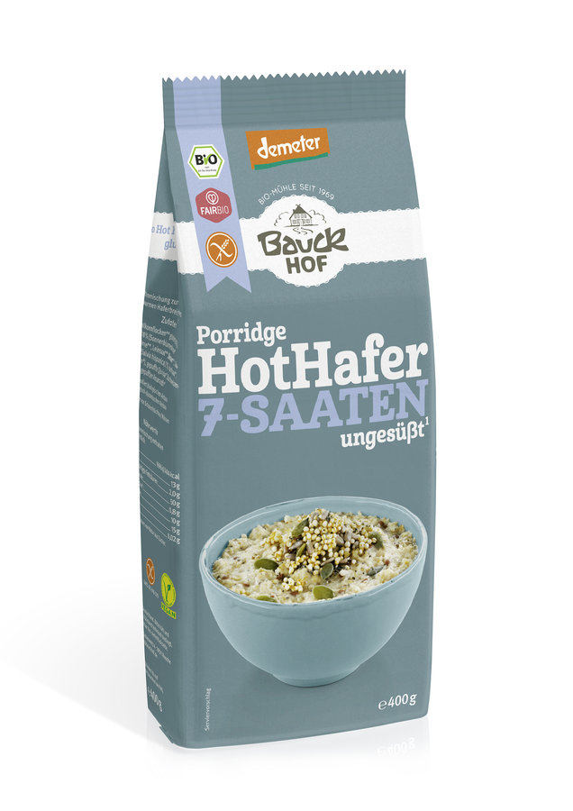 Bauck Bio hotHafer 7-Saat, 400 g