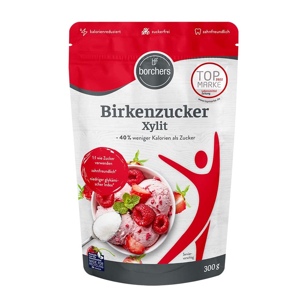 borchers Birkenzucker Xylit 300g borchers Birkenzucker Xylit 300g