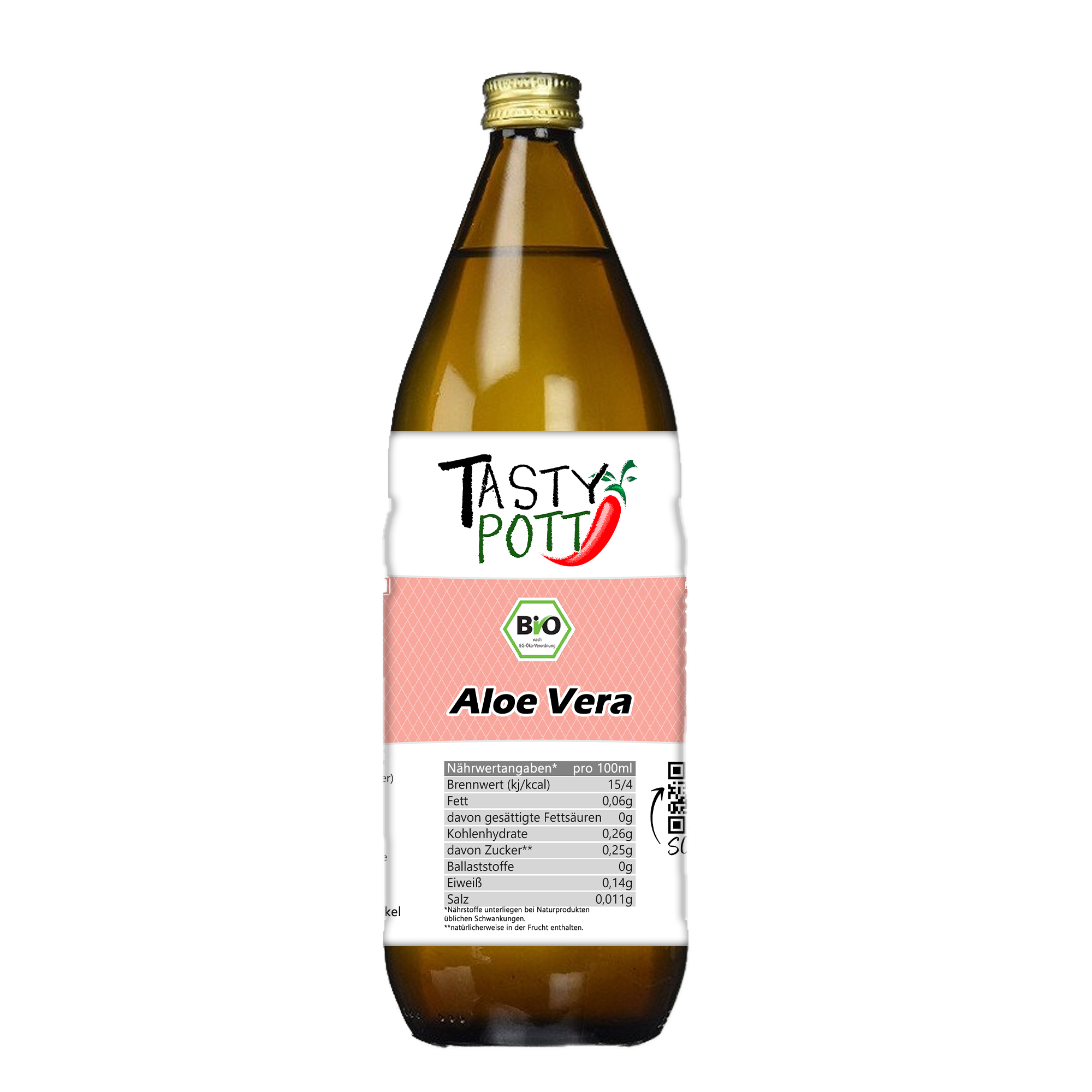 Tasty Pott Bio Aloe Vera 1L - Direktsaft