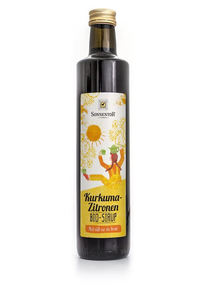 Sonnentor Bio Kurkuma-Zitronen Sirup (2x500ml) Sonnentor Bio Kurkuma-Zitronen Sirup (2x500ml)