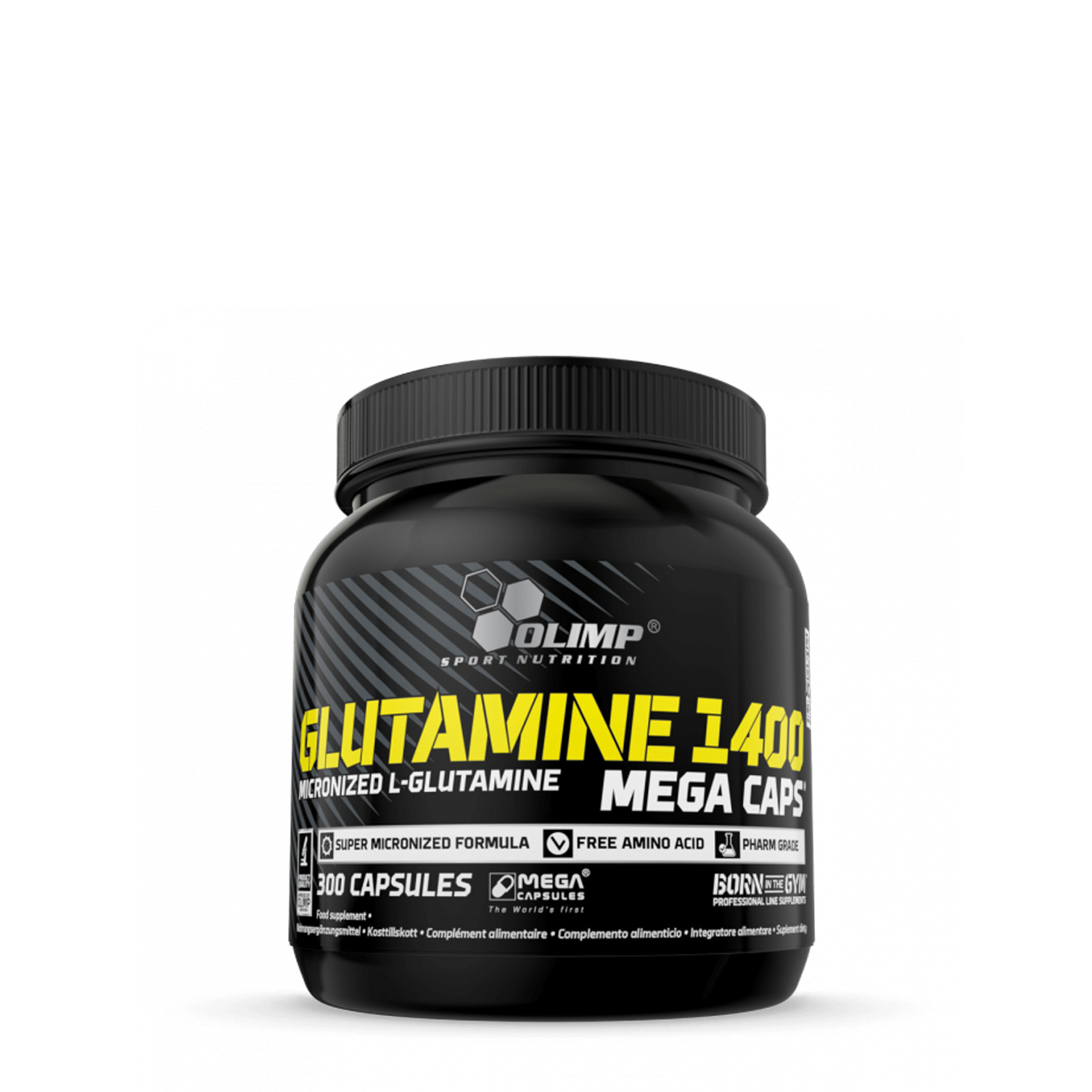 Olimp Glutamine Mega Caps 300 Kapseln Dose Olimp Glutamine Mega Caps 300 Kapseln Dose