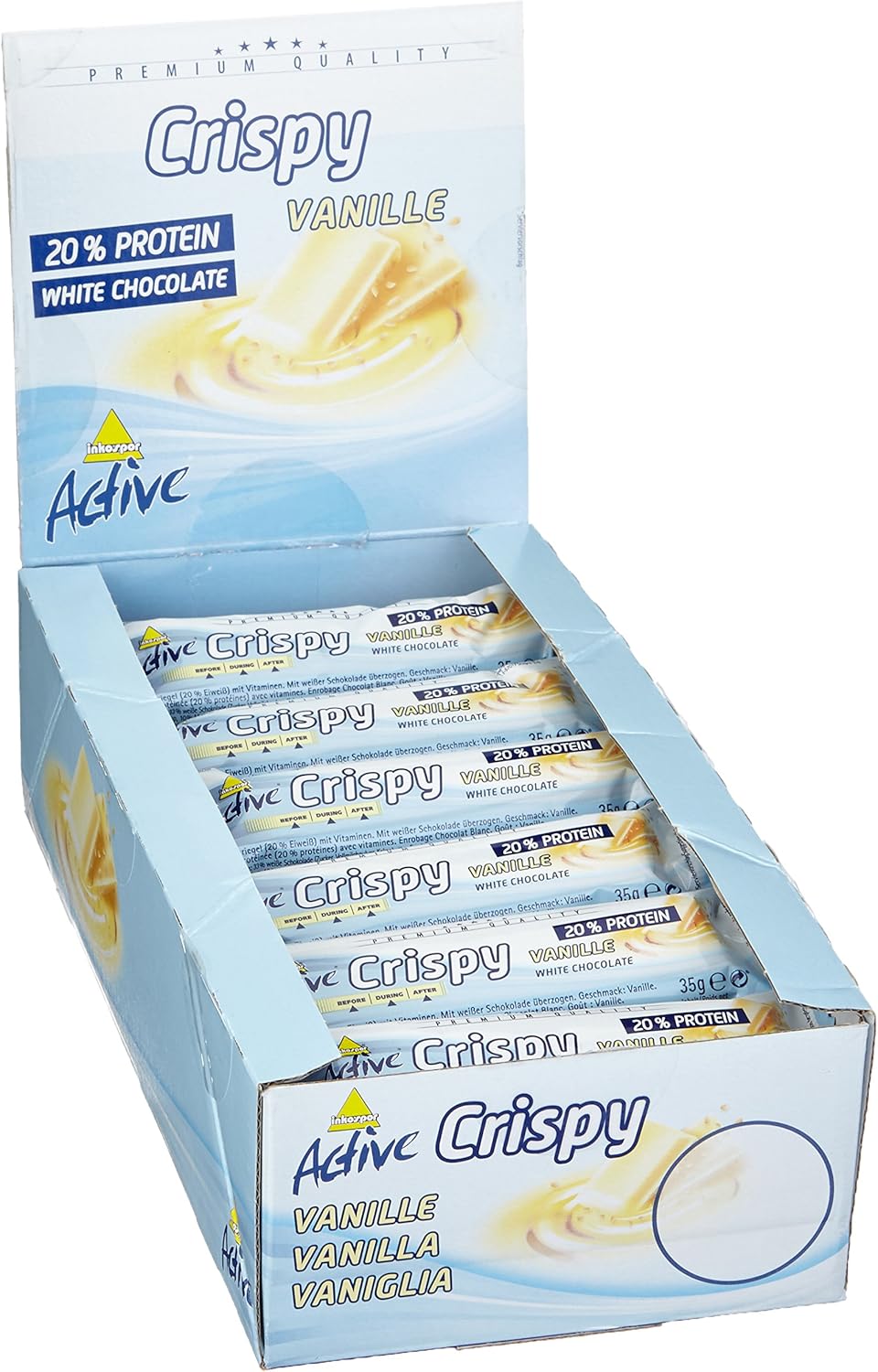Inko Active Crispy Riegel (24* 35g Riegel BOX) Inko Active Crispy Riegel (24* 35g Riegel BOX)
