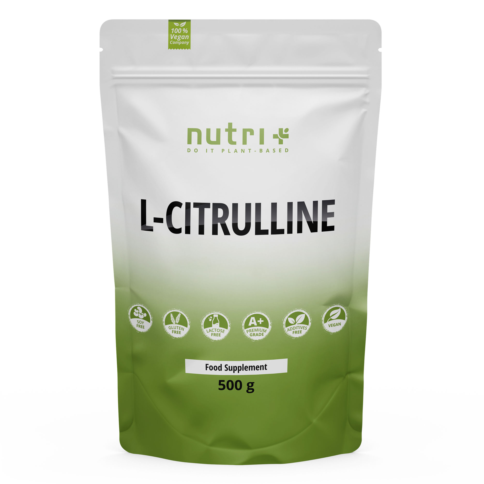 Nutri+ L-CITRULLIN MALAT Pulver (500g) Nutri+ L-CITRULLIN MALAT Pulver (500g)