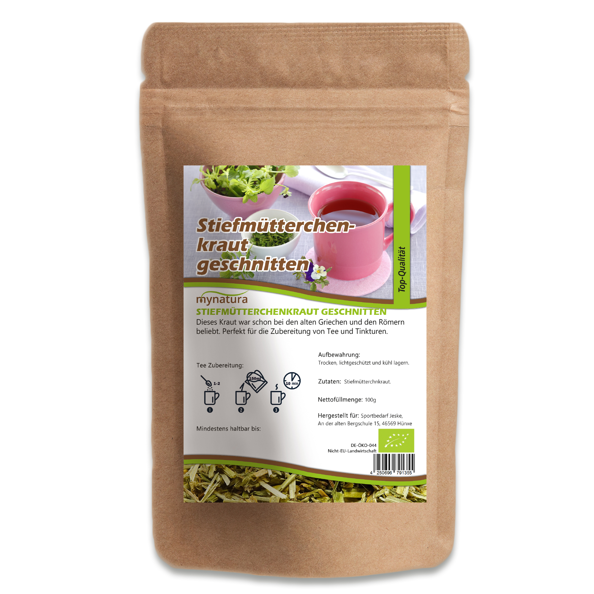 Stiefmütterchenkraut geschnitten – naturbelassen und vielseitig verwendbar | mynatura 100g Stiefmütterchenkraut geschnitten – naturbelassen und vielseitig verwendbar | mynatura 100g