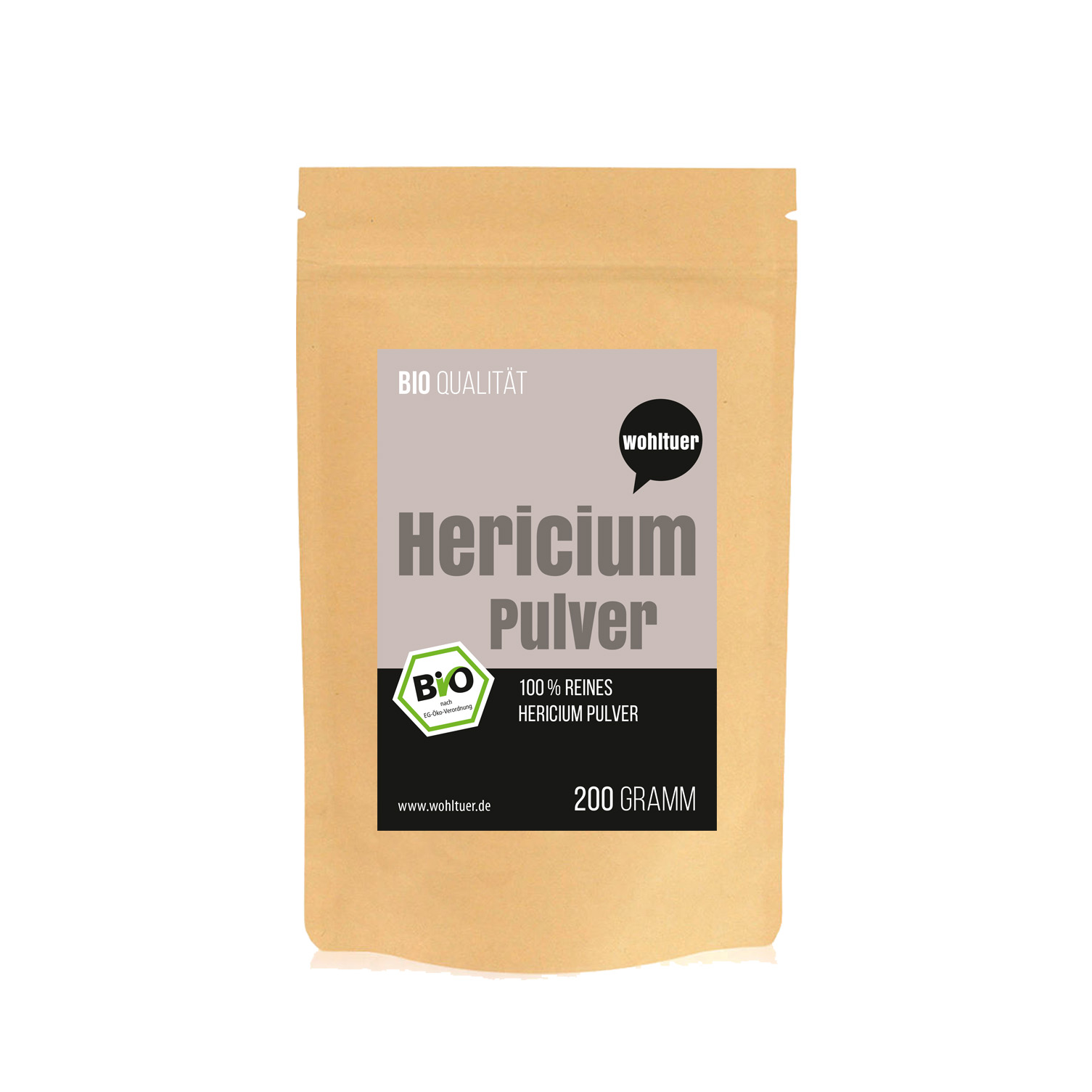 Wohltuer Bio Hericium Pulver Vitalpilz Mineralstoffreiche 200g Wohltuer Bio Hericium Pulver Vitalpilz Mineralstoffreiche 200g