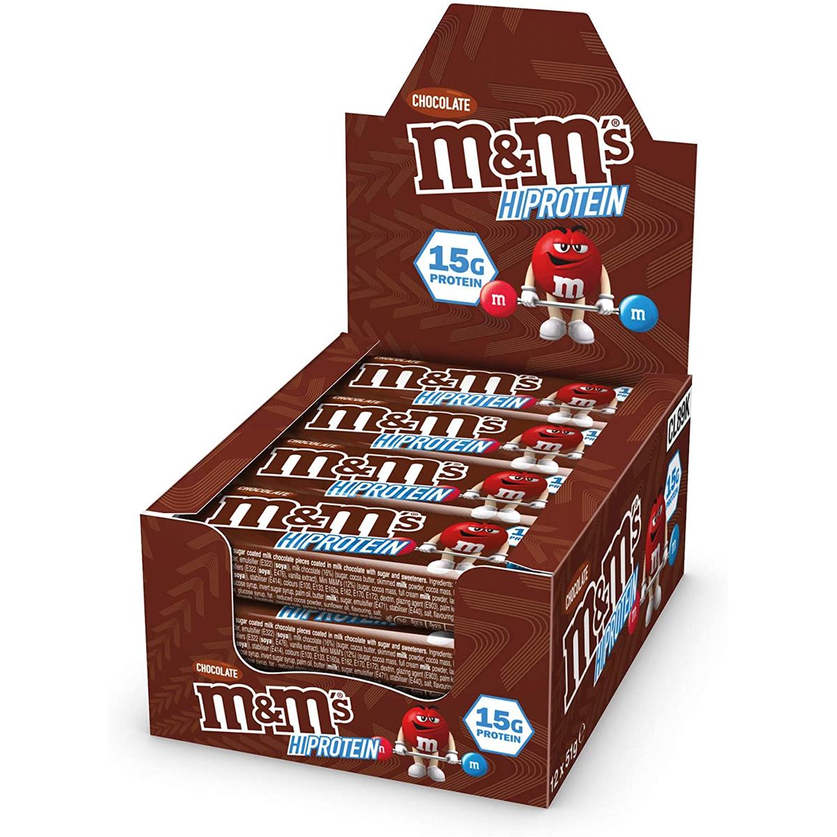 M&M's Protein Bar, 12x51g Riegel M&M's Protein Bar, 12x51g Riegel