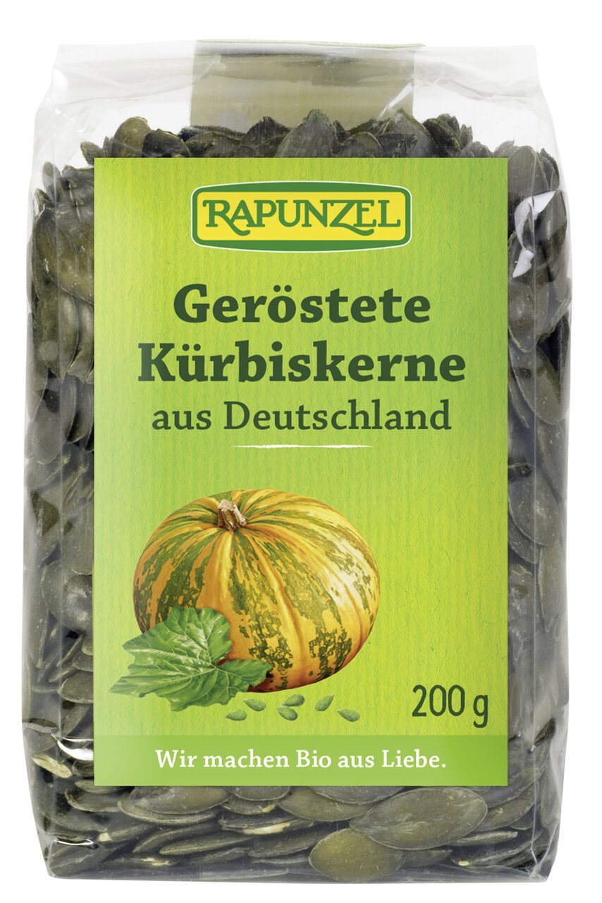Rapunzel Bio Kürbiskerne, geröstet, (2x200g) Rapunzel Bio Kürbiskerne, geröstet, (2x200g)