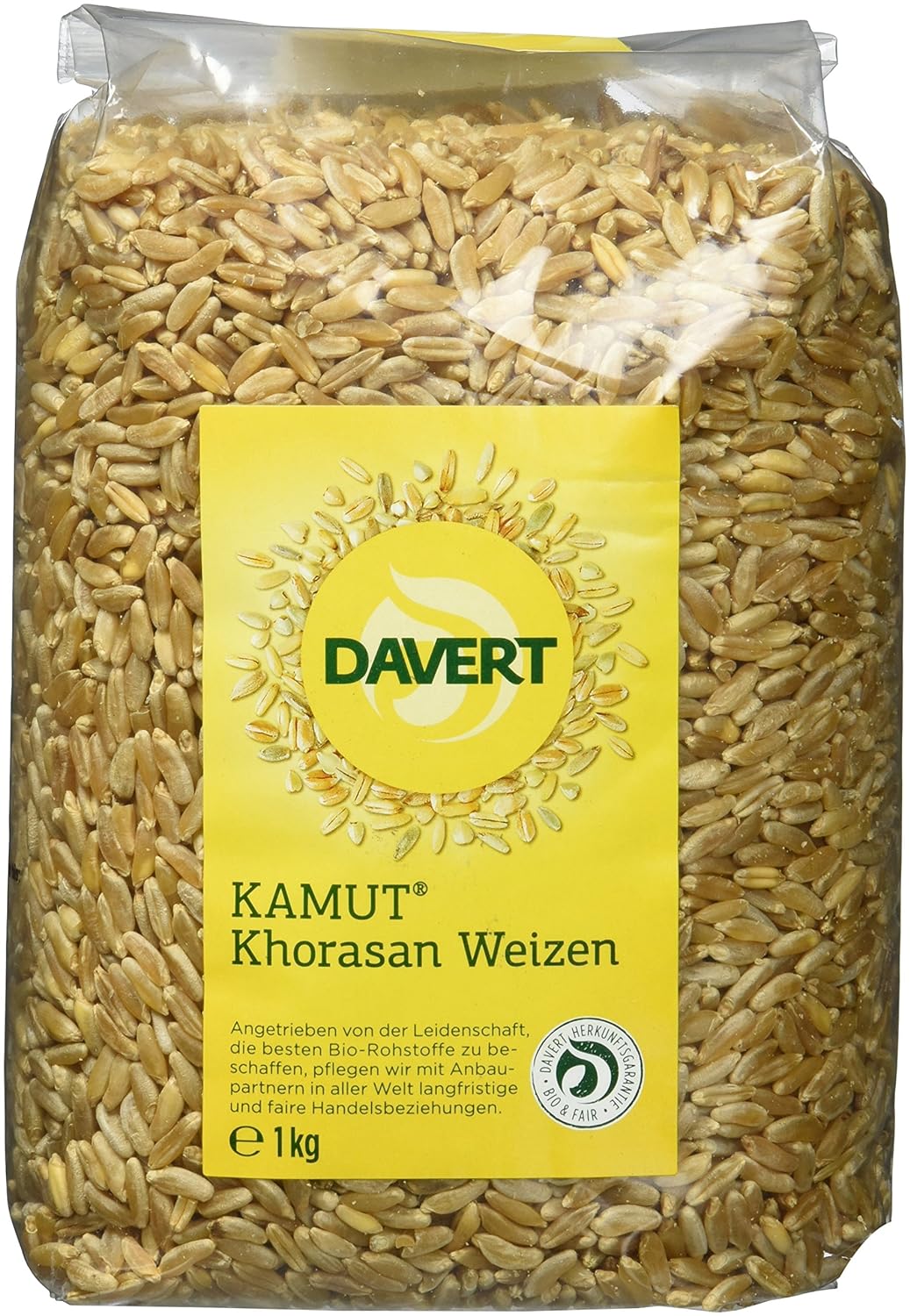 Davert Kamut (1kg) Bio Davert Kamut (1kg) Bio