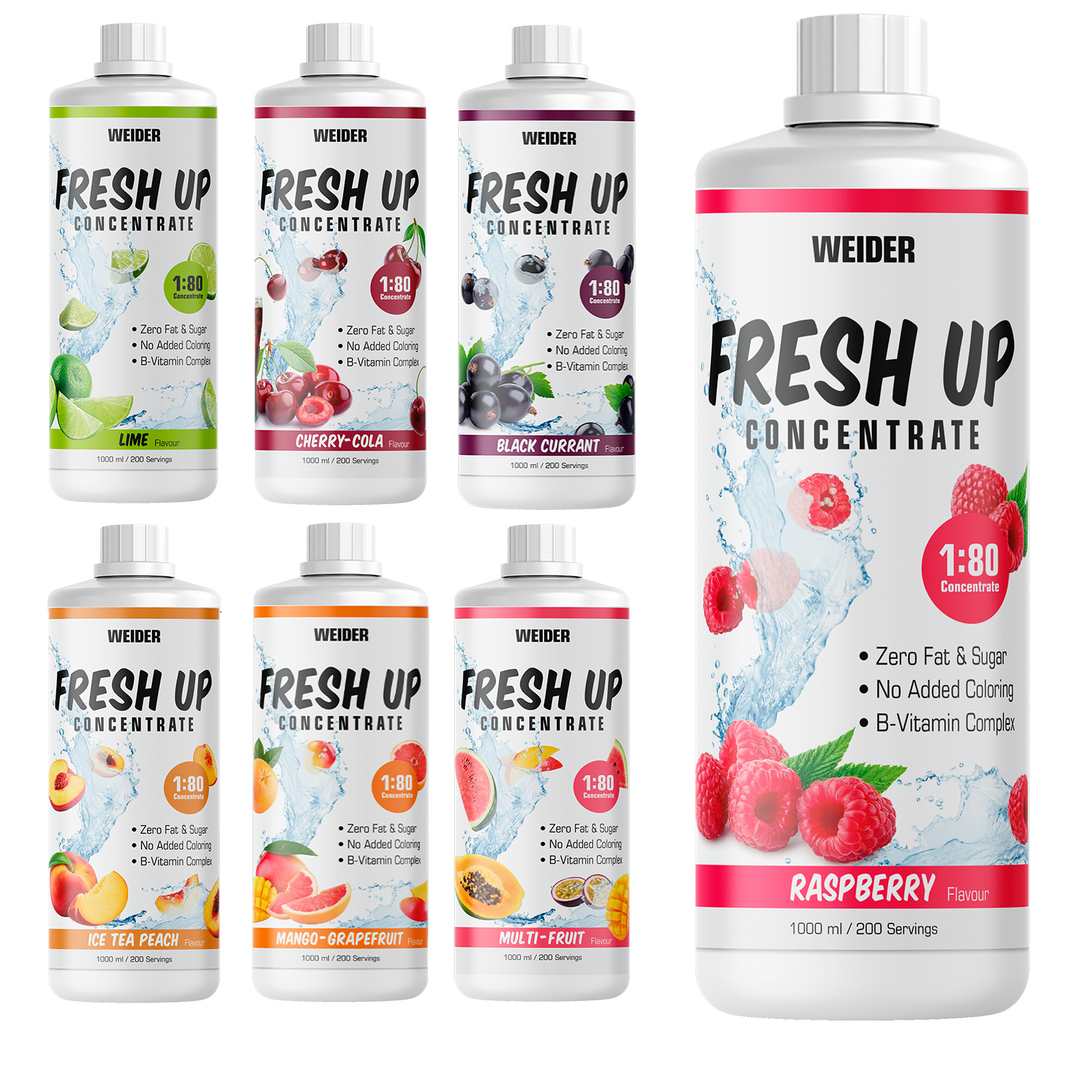 Weider BodyShaper Fresh Up Concentrate (1 Liter) 1:80