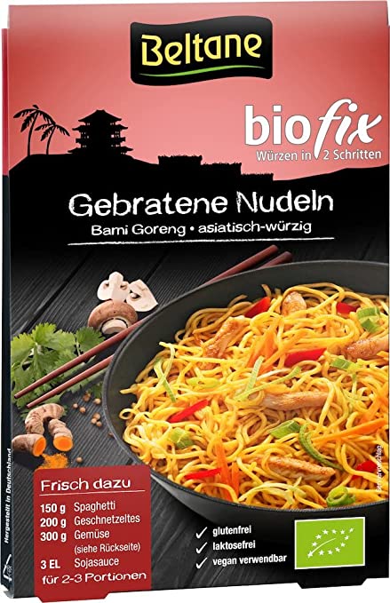 Beltane Biofix Gebratene Nudeln (2 x 15,90g) Beltane Biofix Gebratene Nudeln (2 x 15,90g)