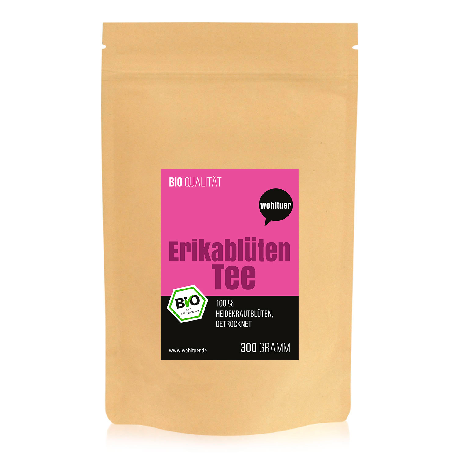 Wohltuer Bio Erikablüten Tea Tee gerebelt 300g Wohltuer Bio Erikablüten Tea Tee gerebelt 300g