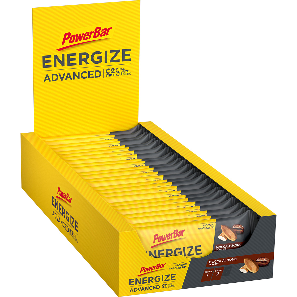 Powerbar - Energize Advanced Bar 25 x 55g Riegel Powerbar - Energize Advanced Bar 25 x 55g Riegel