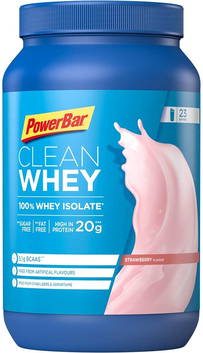 Powerbar Protein Plus 100%* Clean Whey Isolate Eiweiß 570g Dose Powerbar Protein Plus 100%* Clean Whey Isolate Eiweiß 570g Dose