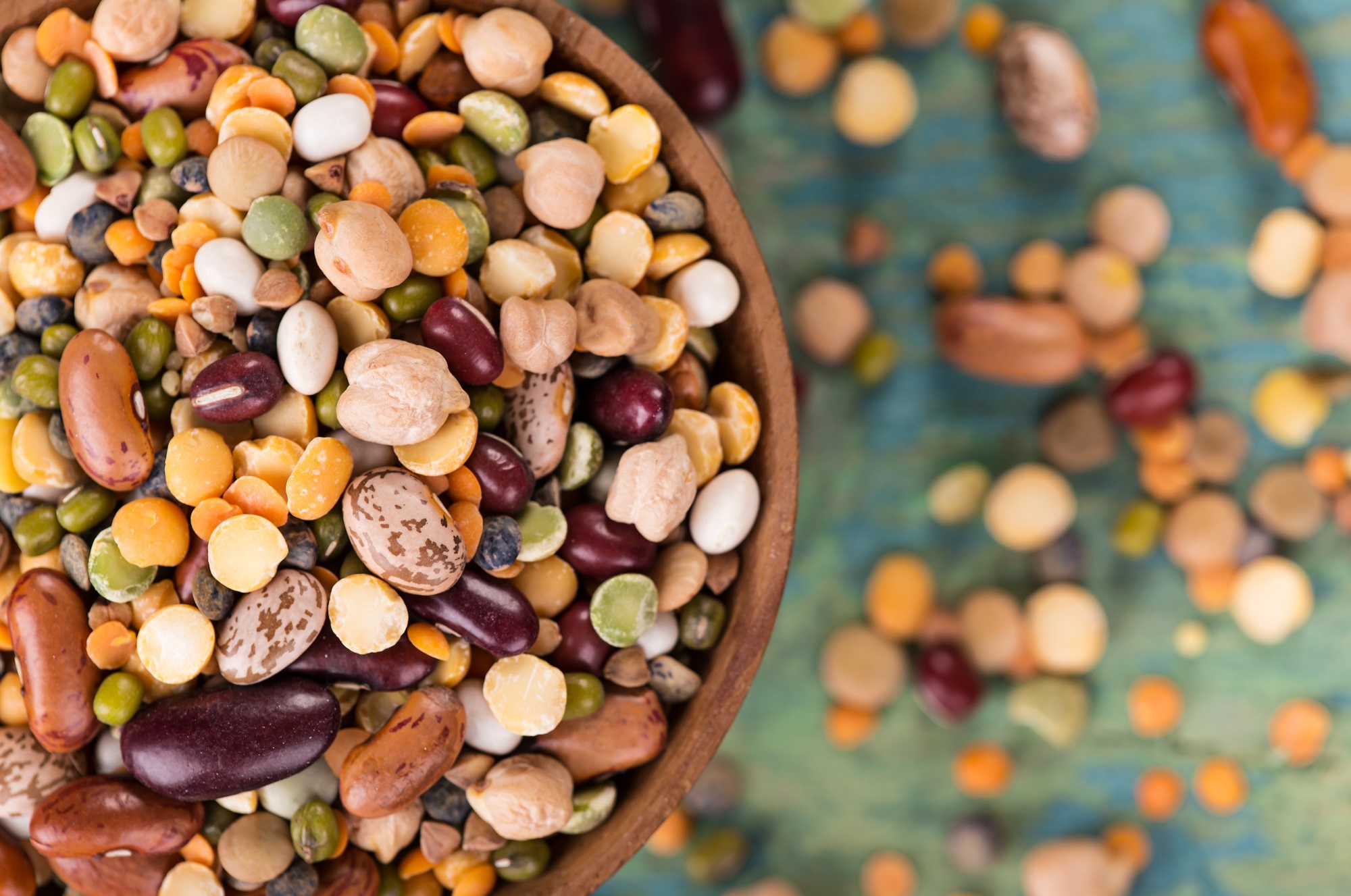 Tasty Pott Bohnen-Erbsen Mix, geröstet und gesalzen 1000g Beutel