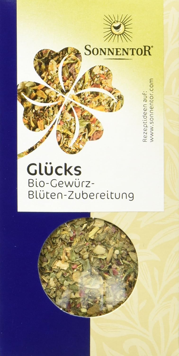 Sonnentor Bio Glücks Gewürz-Blüten-Zubereitung, (35g)
