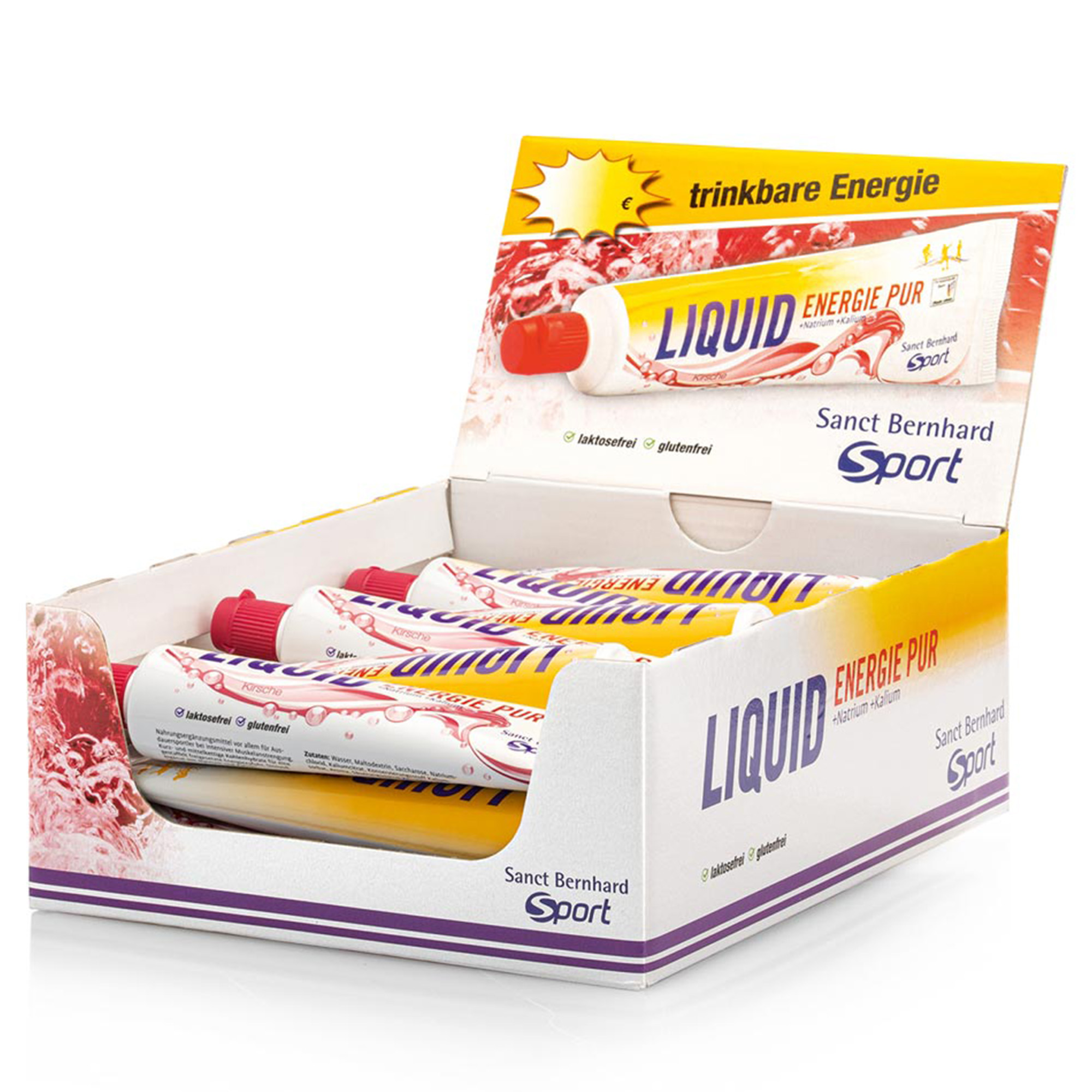 Sanct Bernhard SPORT Aktiv3 LIQUID Energie Pur (18 Tuben)