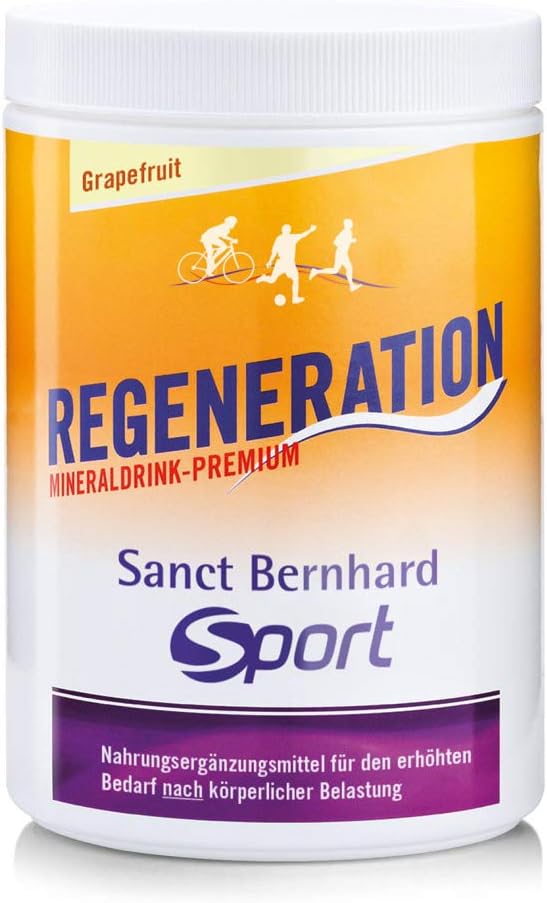 Sanct Bernhard Sport Regeneration Mineraldrink Premium Grapefruit, laktosefrei, glutenfrei, Inhalt ( Sanct Bernhard Sport Regeneration Mineraldrink Premium Grapefruit, laktosefrei, glutenfrei, Inhalt (