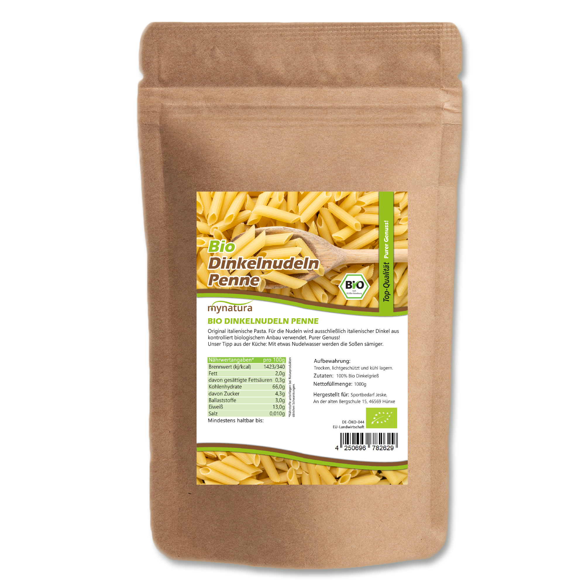 Mynatura Bio Dinkel Penne - hell - Nudeln Mynatura Bio Dinkel Penne - hell - Nudeln