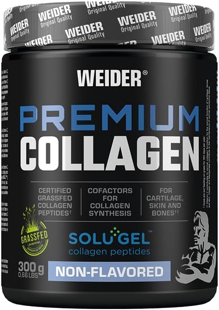 Weider Collagen Peptide Kollagen Pulver mit Hyaluronsäure 300g Weider Collagen Peptide Kollagen Pulver mit Hyaluronsäure 300g