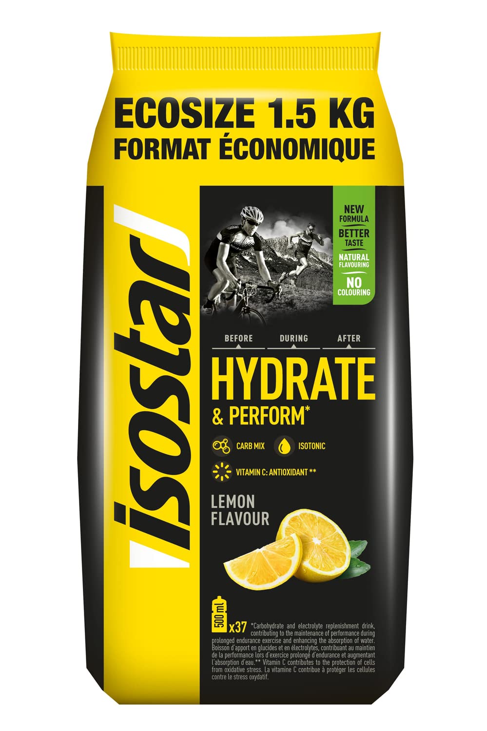 Isostar Hydrate & Perform isotonisches Elektrolytgetränk 1,5kg Beutel Isostar Hydrate & Perform isotonisches Elektrolytgetränk 1,5kg Beutel