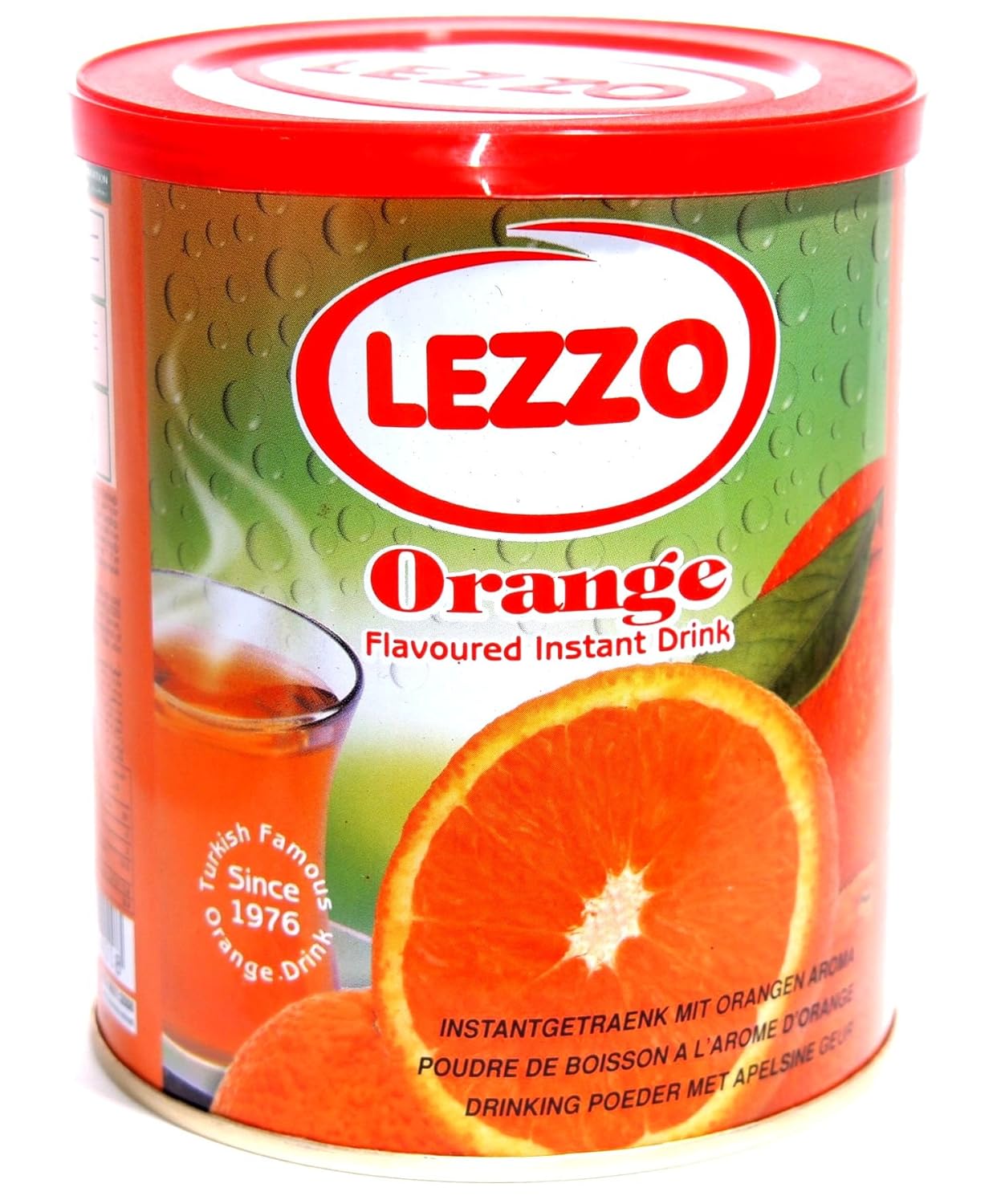 Lezzo Orange - Instantgetränk mit Orangenaroma (700g) Lezzo Orange - Instantgetränk mit Orangenaroma (700g)