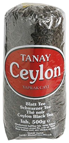 Tanay Ceylon, Schwarzer Tee, Großpack, 10 x 500g Vorrats Tanay Ceylon, Schwarzer Tee, Großpack, 10 x 500g Vorrats