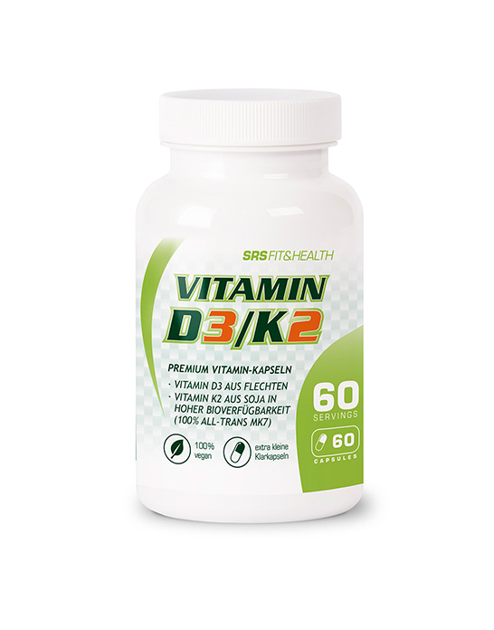 SRS Vitamin D3/K2 60 Kapseln SRS Vitamin D3/K2 60 Kapseln