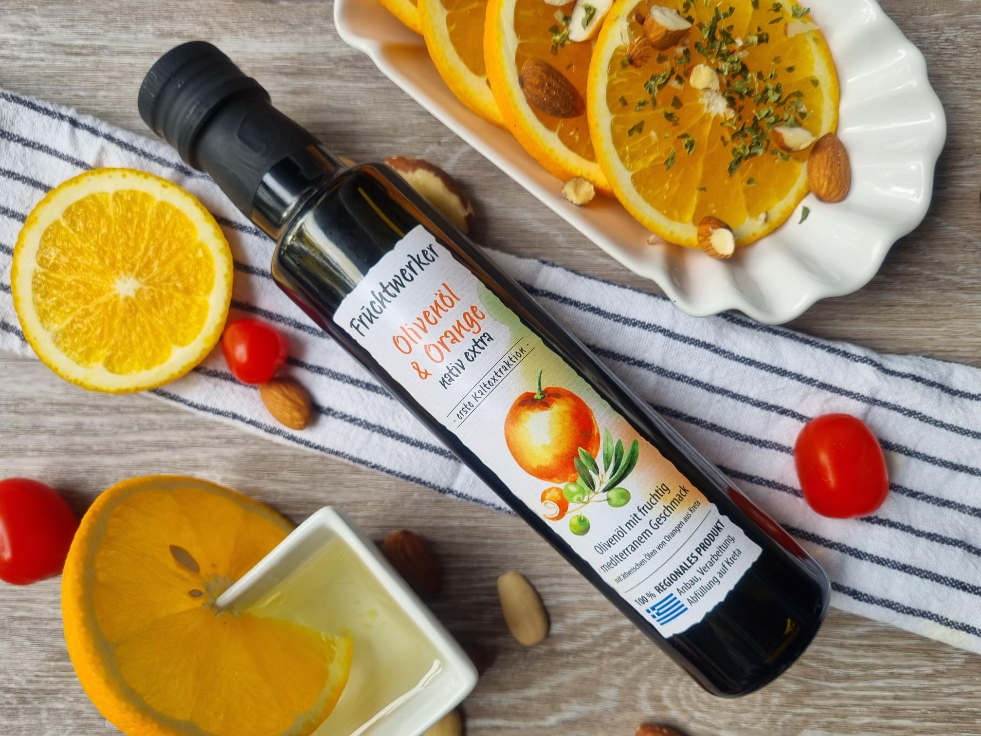 Fruchtwerker Olivenöl + Orange 250ml Fruchtwerker Olivenöl + Orange 250ml