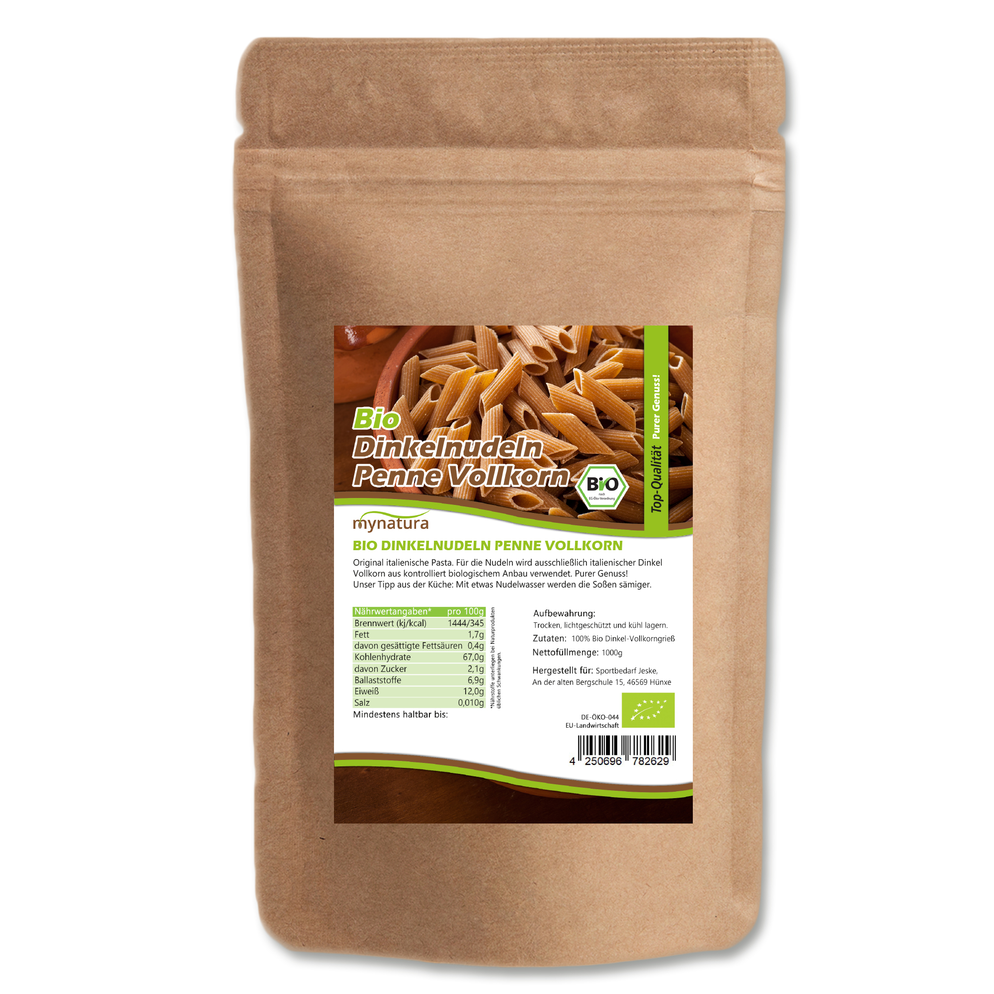 Mynatura Bio Dinkel Penne Vollkorn Nudeln Mynatura Bio Dinkel Penne Vollkorn Nudeln