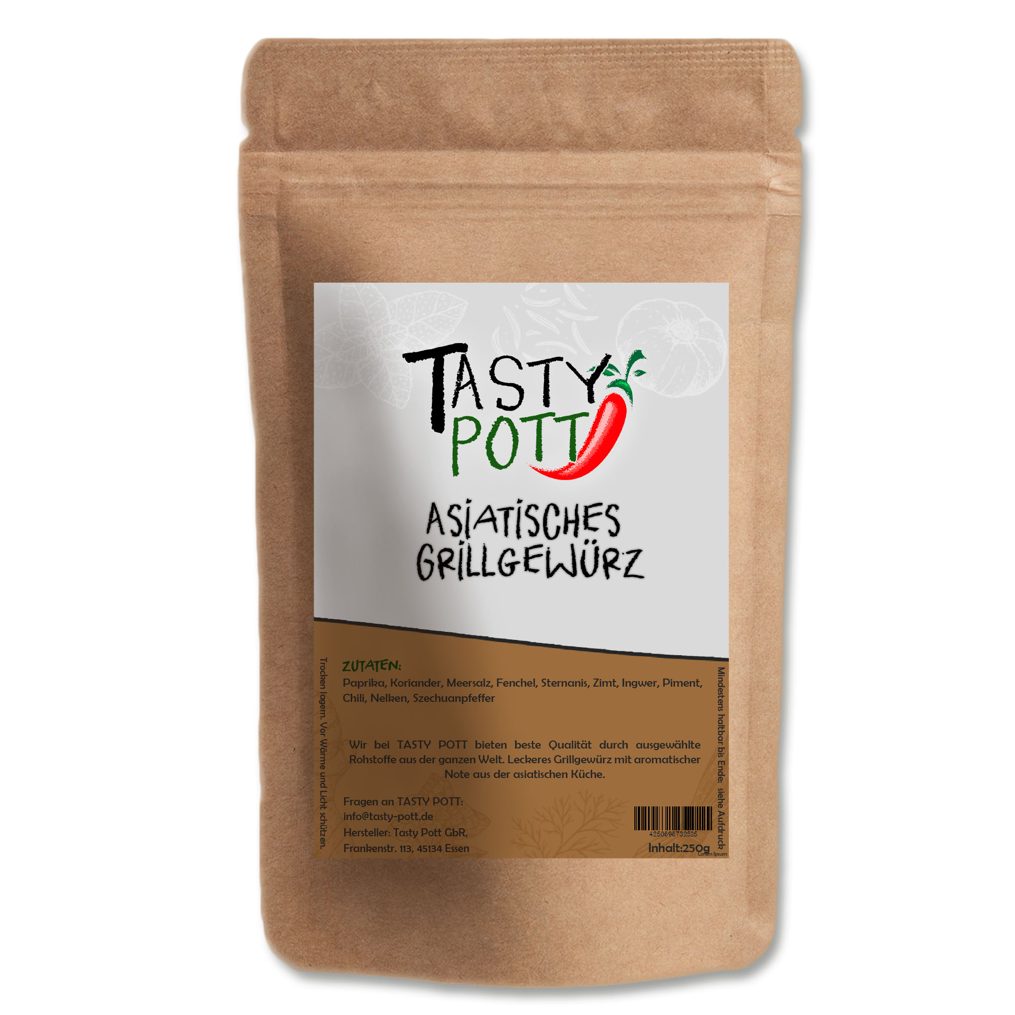 Tasty Pott Asiatisches Grillgewürz 500g Tasty Pott Asiatisches Grillgewürz 500g