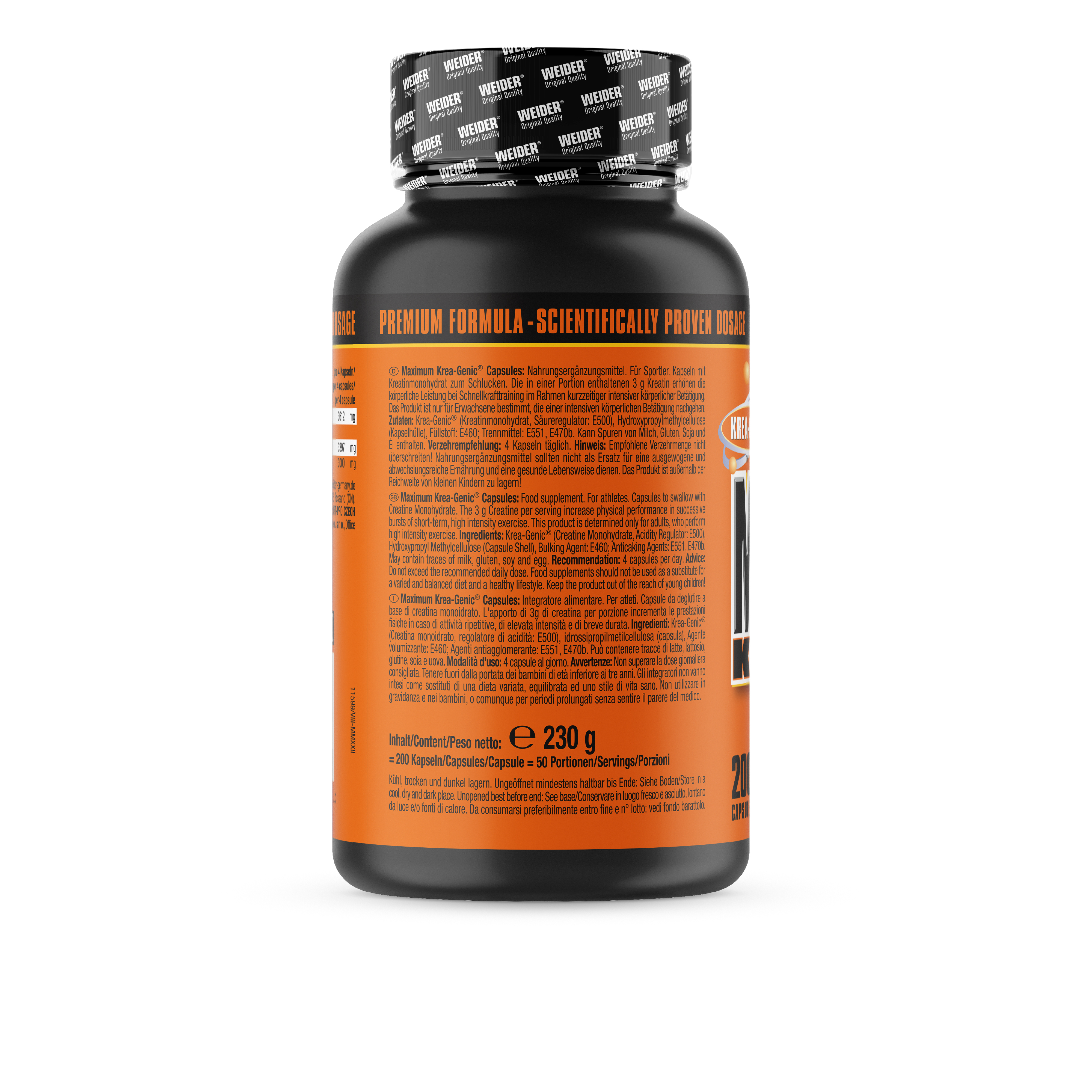 Weider Krea-Genic (200 Kapseln)