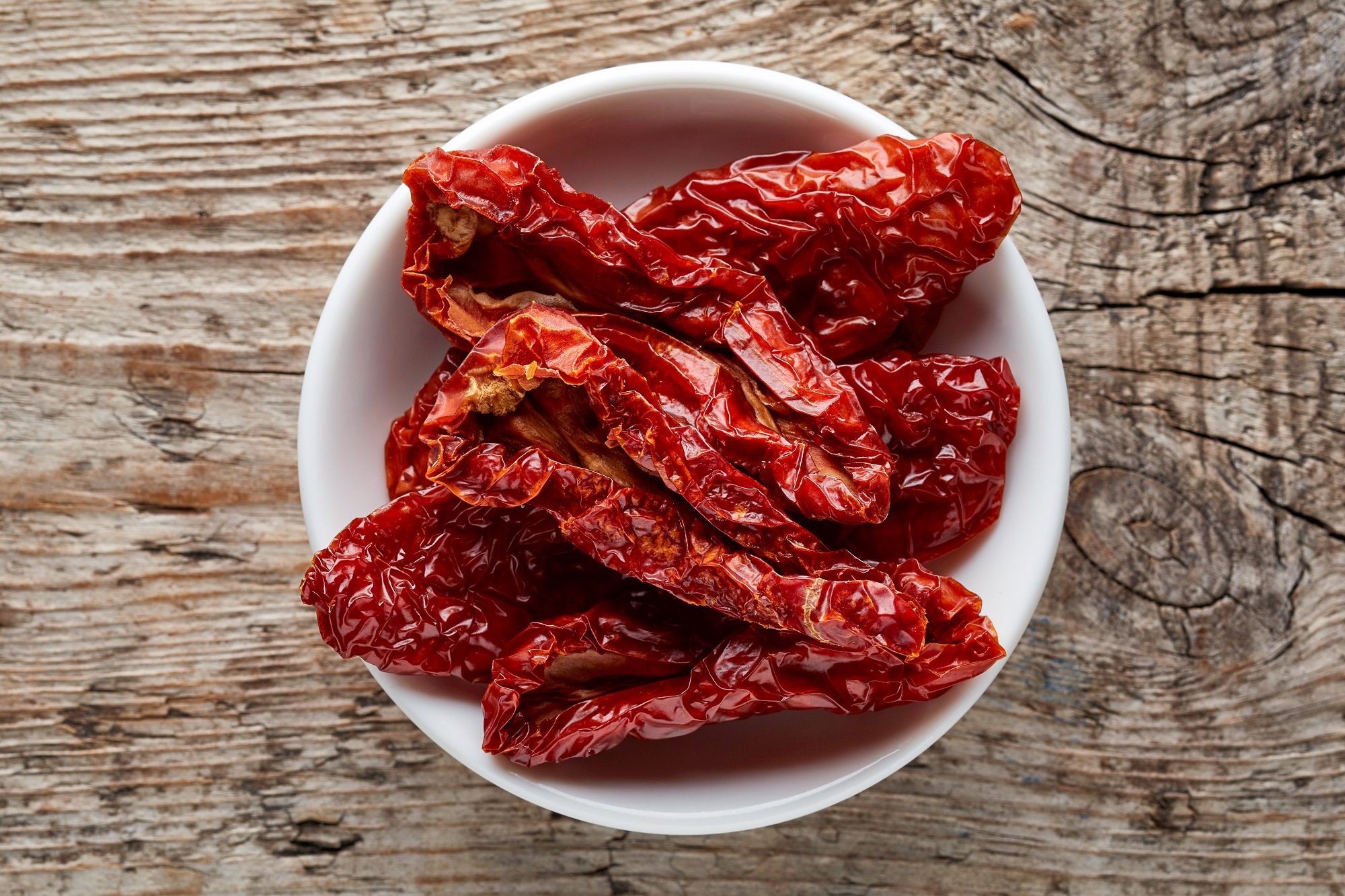 Bio getrocknete Tomaten - 1 kg Beutel - Sonnengetrocknete Tomatenhälften Tasty Pott