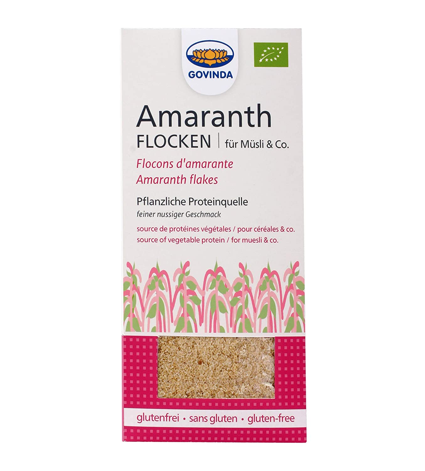 GOVINDA Amaranth-Flocken, 1er Pack (1 x 350 g)