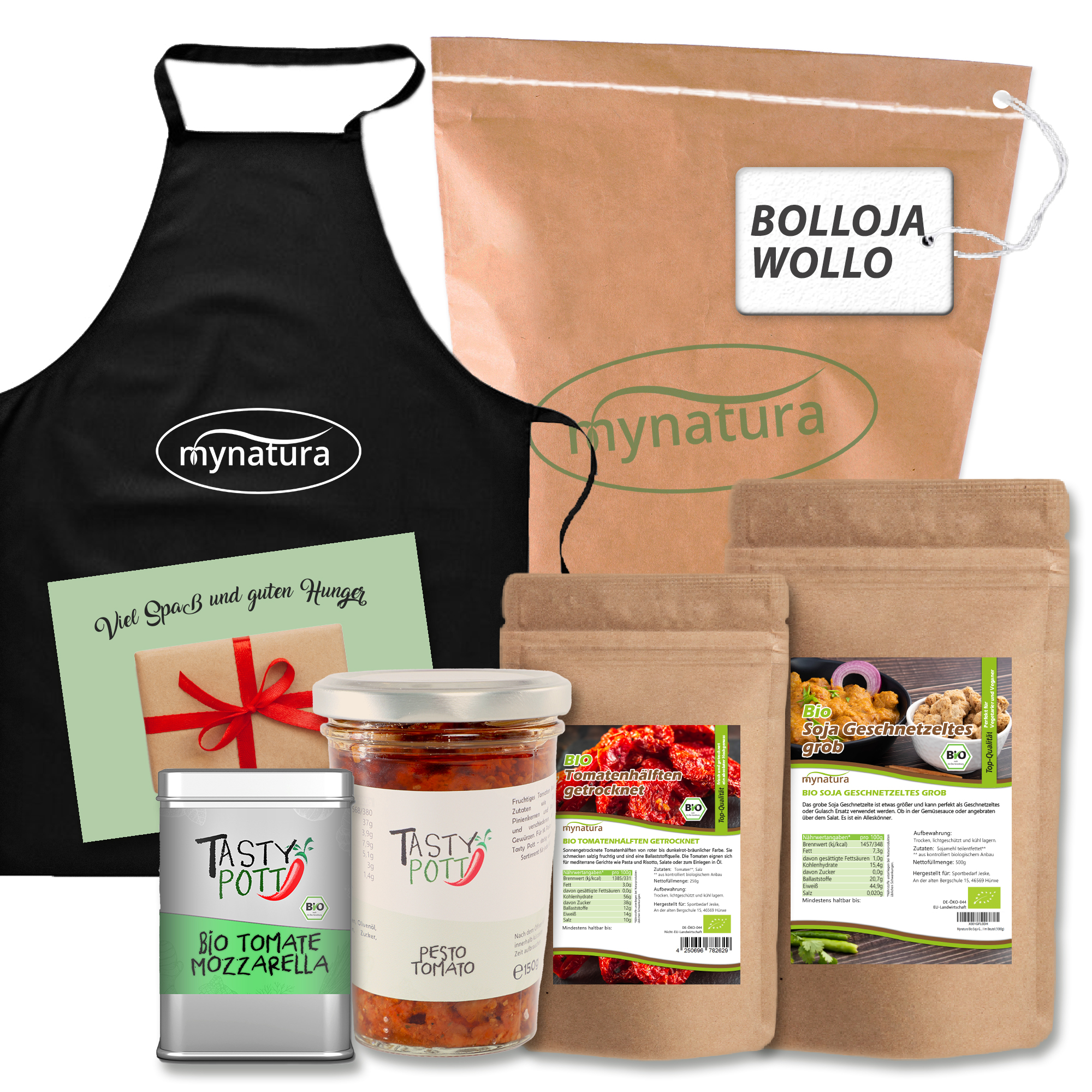 Mynatura Bollojawollo Set - Für veganen Bolognesegenuss Mynatura Bollojawollo Set - Für veganen Bolognesegenuss