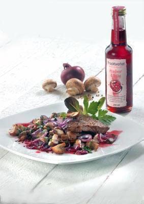 Fruchtwerker Blaubeer & Essig mit Agavendicksaft 250ml – Fruchtessig mit feiner Beeren-Note 